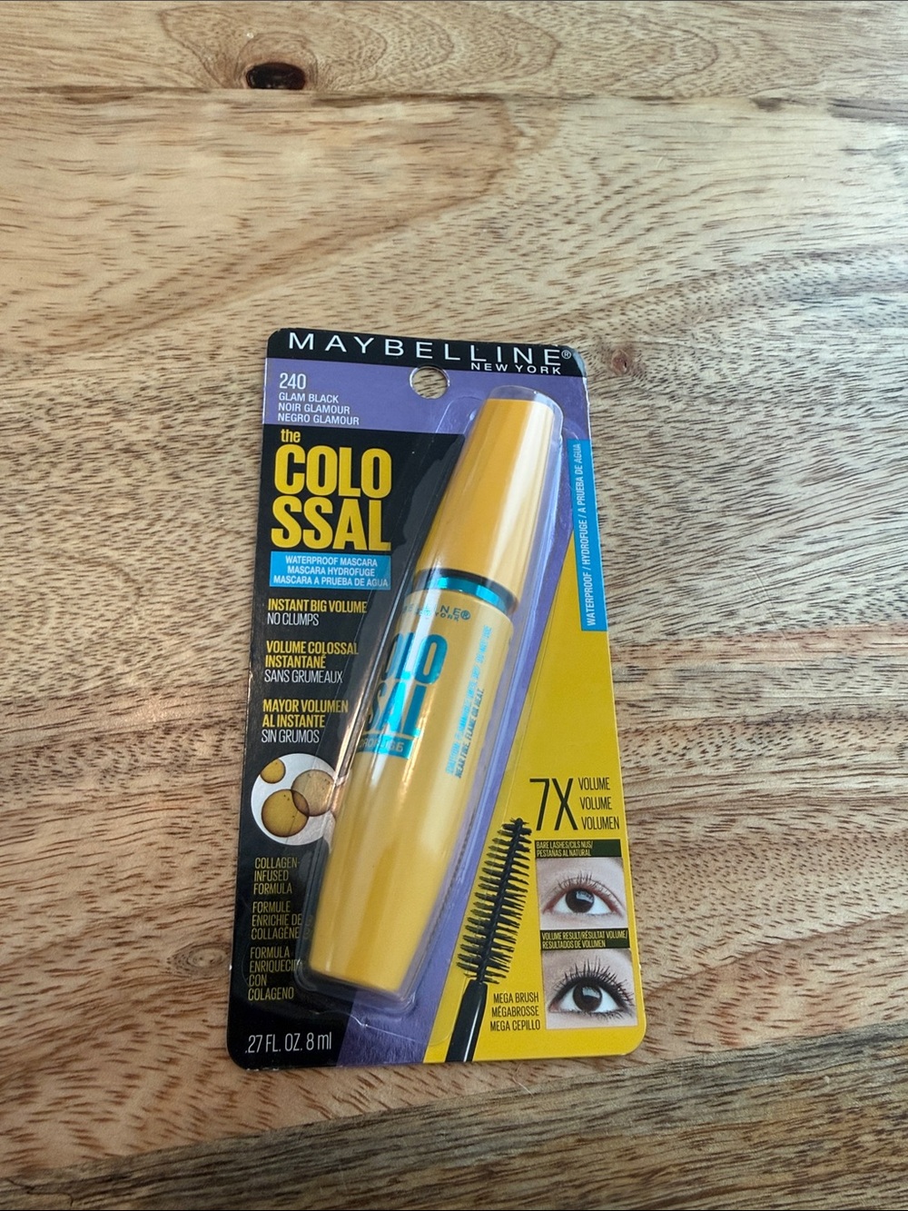 Maybelline The Colossal Mascara — Yellow & Black